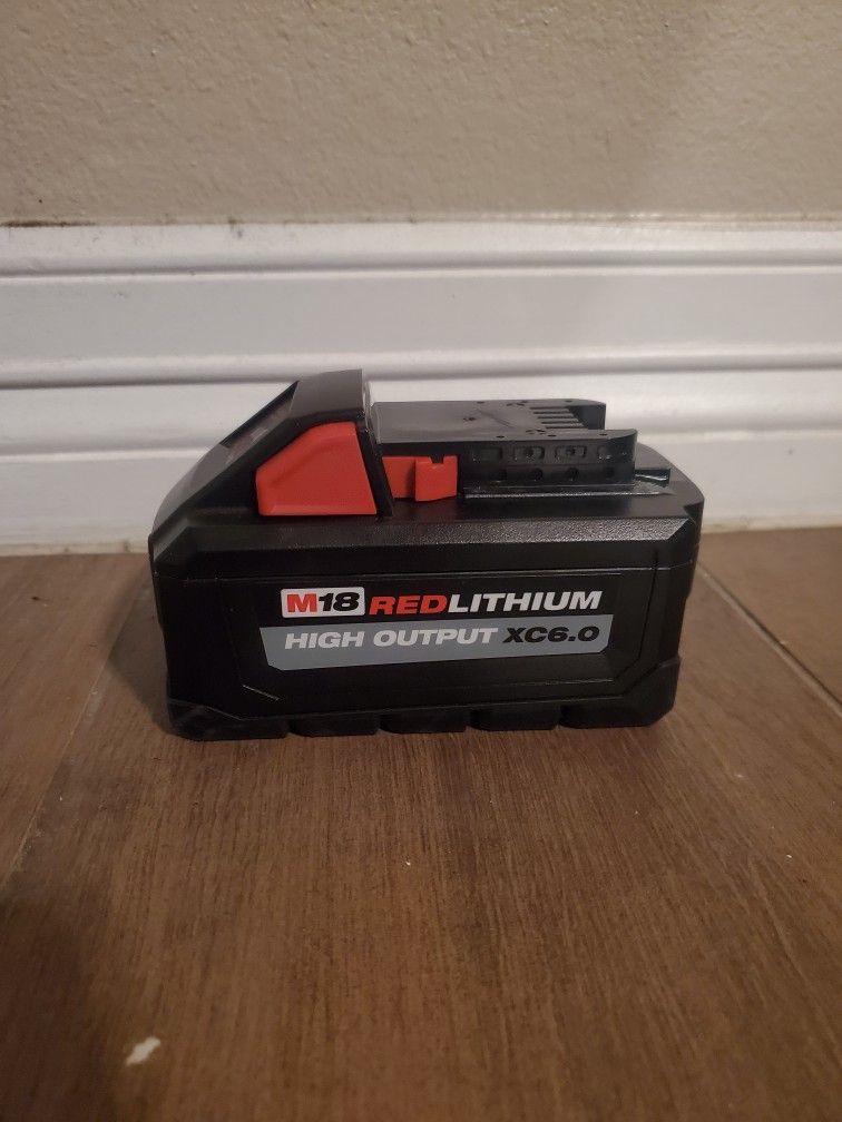 M18 Milwaukee High Output XC6.0 Battery