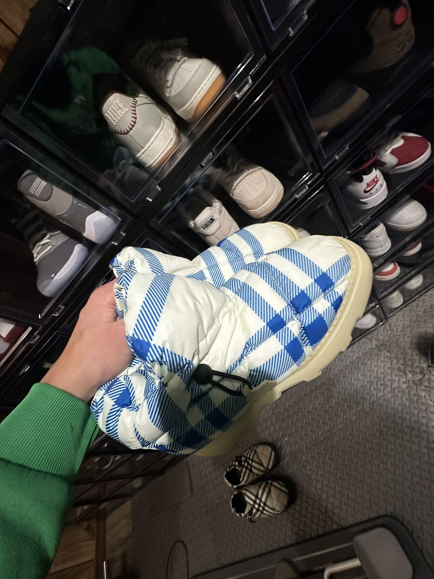 Burberry Pillow Boot Size 10.5