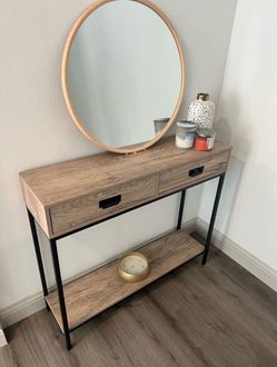 Console Table with Drawers