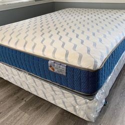 Queen Supreme Ortho Mattress And Boxspring!!