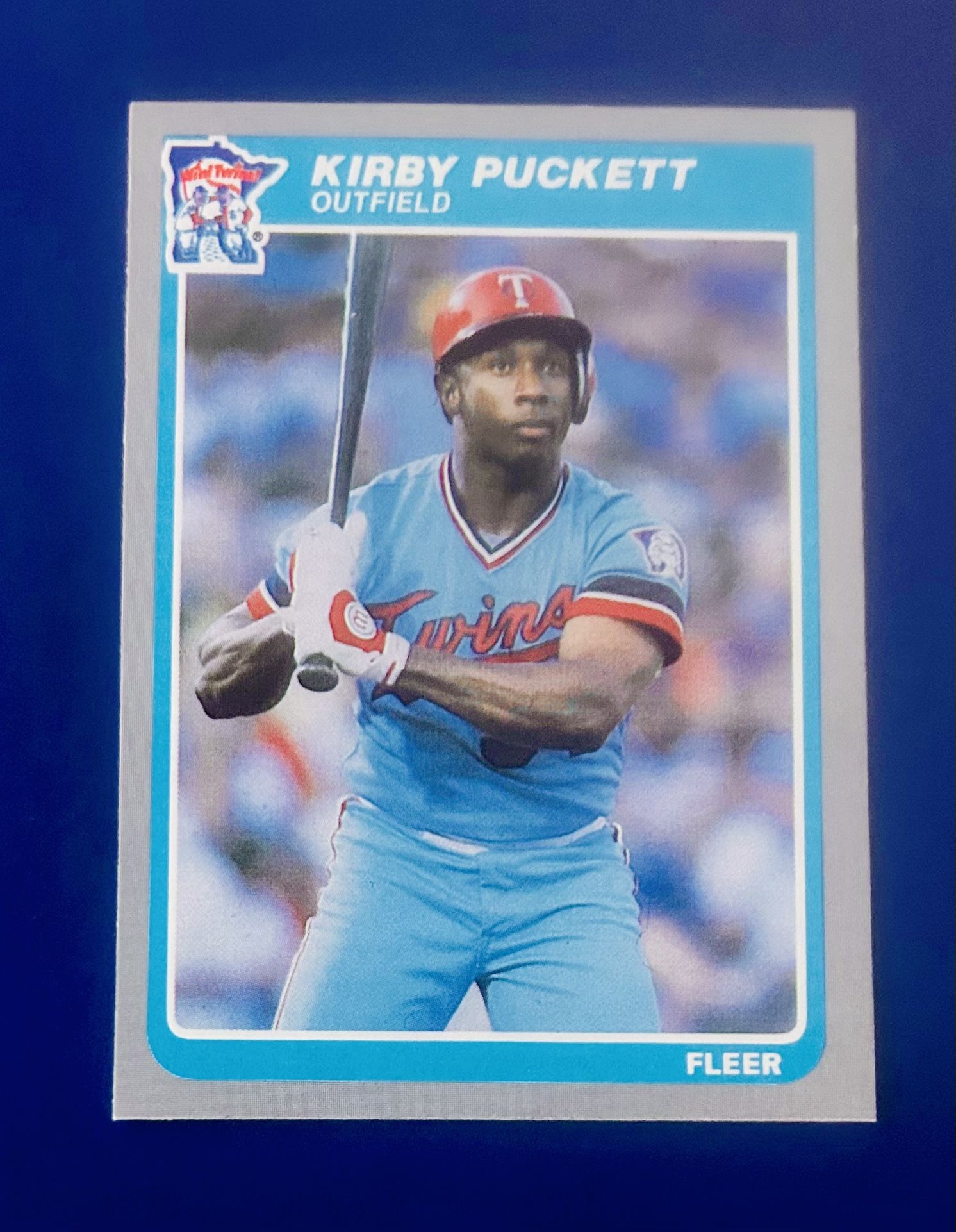 1985 Fleer Kirby Puckett Rookie Baseball Card