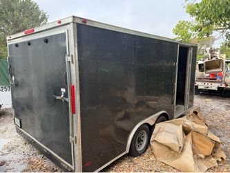 8.5x16 Enclosed Cargo Trailer – No Side Door – Bill of Sale Only