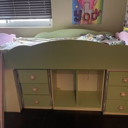 Girls Bed With Drawers And Storage 