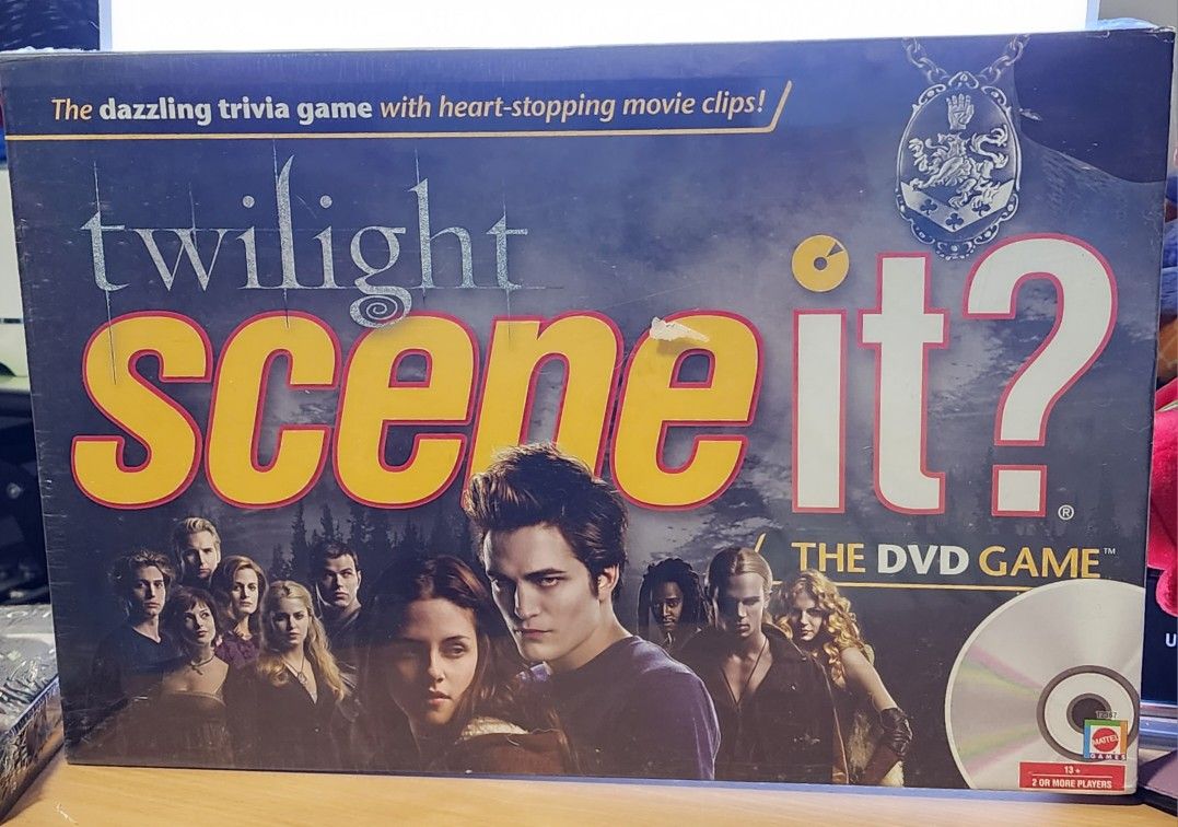 The Twilight Scene It? Board Game~ The DVD Game NEW SEALED