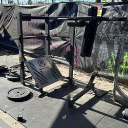 Pendulum Squat — Commercial Leg Machine