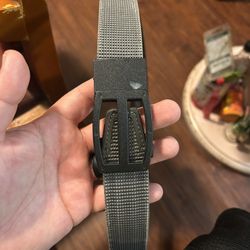 Nexbelt Tactical EDC Ratchet Belt – Gray Nylon (Up to 36”)