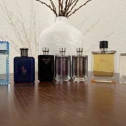 Cologne lot sale.  Prada, Hermes, Polo, Versace
