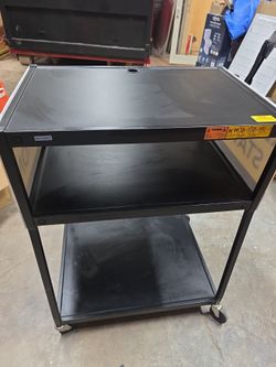 Commercial Rolling Cart – $45 🔥