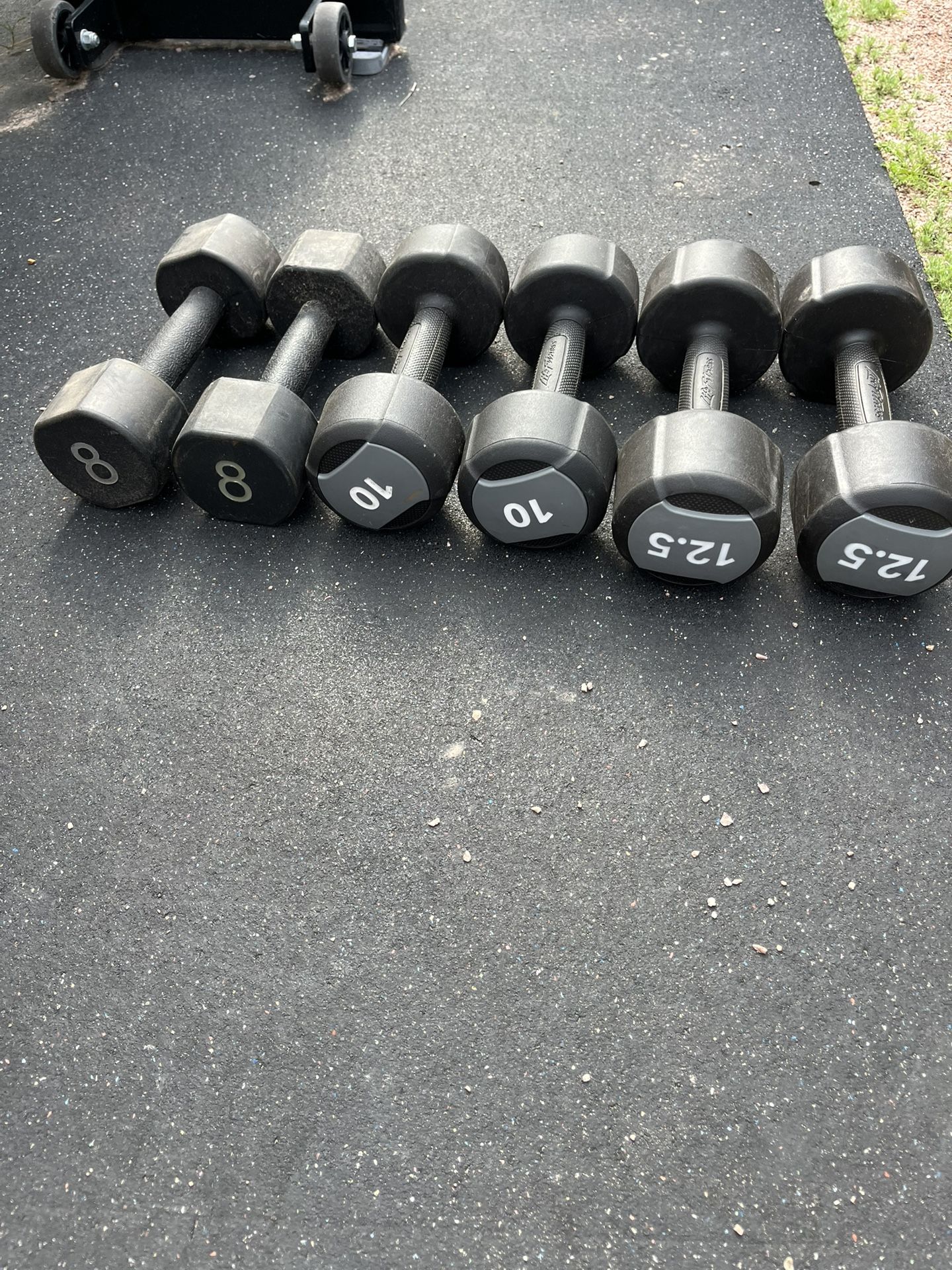 8-12.5lb Dumbbell Set Weights