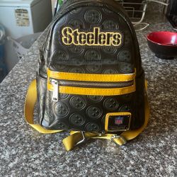 Steelers Leather Backpack