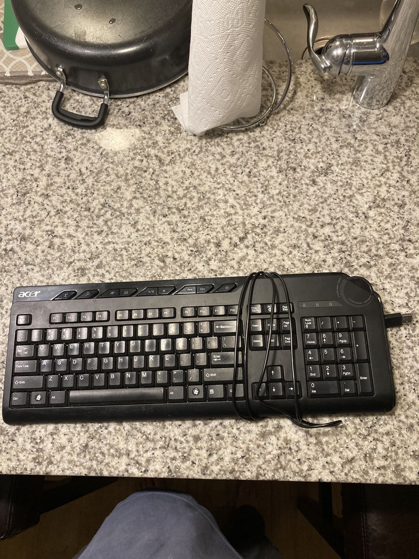 Acer corded keyboard