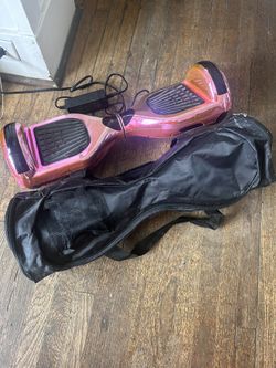 Electric Hoverboard With Carrying Case 