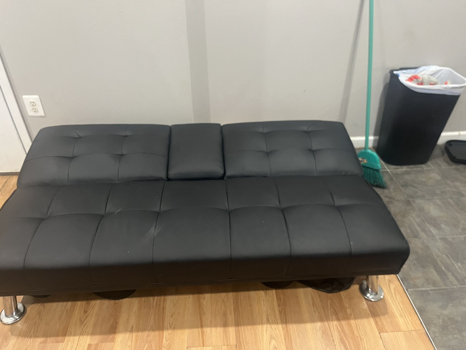 Black Small Couch $70