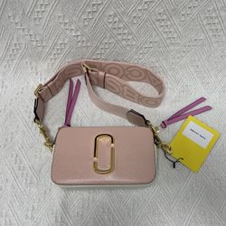 Marc Jacobs The Snapshot Crossbody Bag Rose