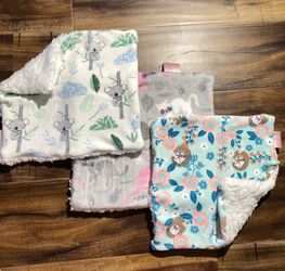 Lovey baby blankets. Made to order.