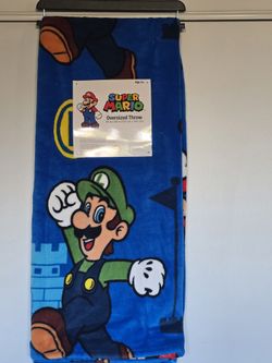 💙 Super Mario Brothers Blanket 💙