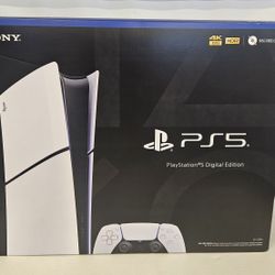 Sony PS 5 Playstation 5 Digital Edition  CFI-2015 New, In Box 813743-1