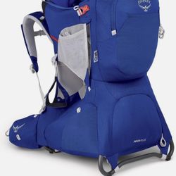 Osprey Child Carrier Backpack Sky Blue Like New