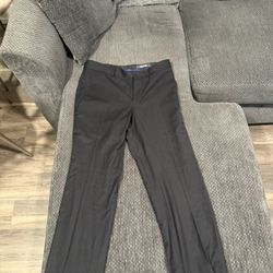 Kenneth Cole Men black dress pants-30/30
