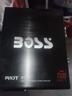 Two Boss Amps