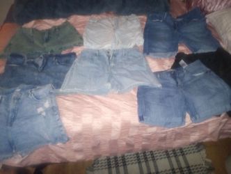 Plus size Jean shorts