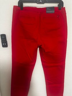 Brand New Red Tommy Hilfiger chinos pants for $25 & beige $15 worn only once