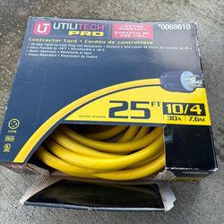 NEW UTILITECH PRO EXTENSION CORD 25’