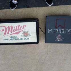 Vintage Beer Signs  Make Offer!