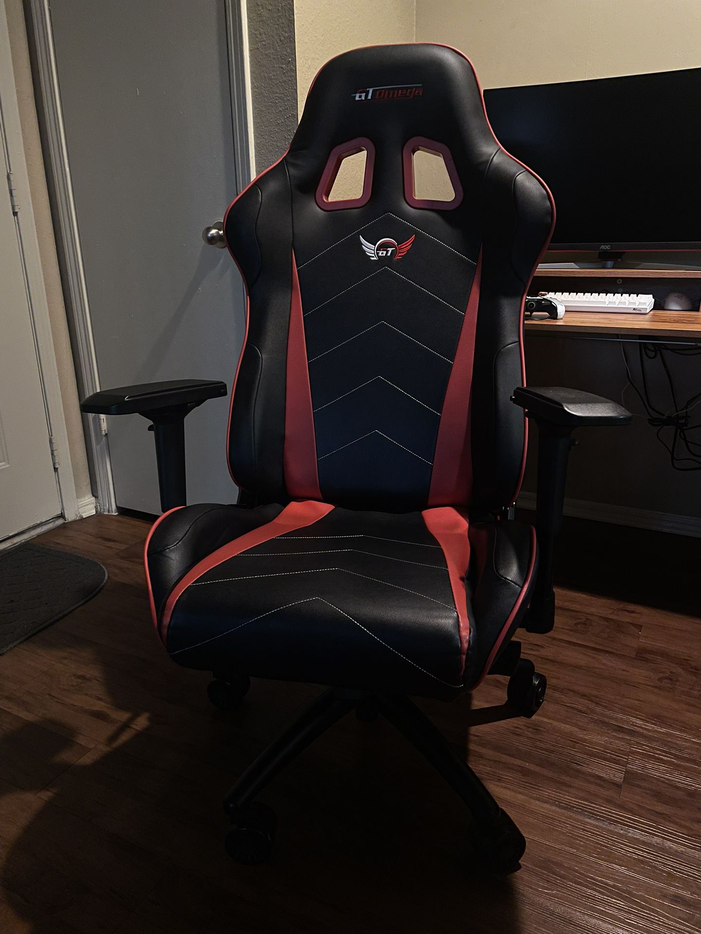 Gaming Chair Red and Black