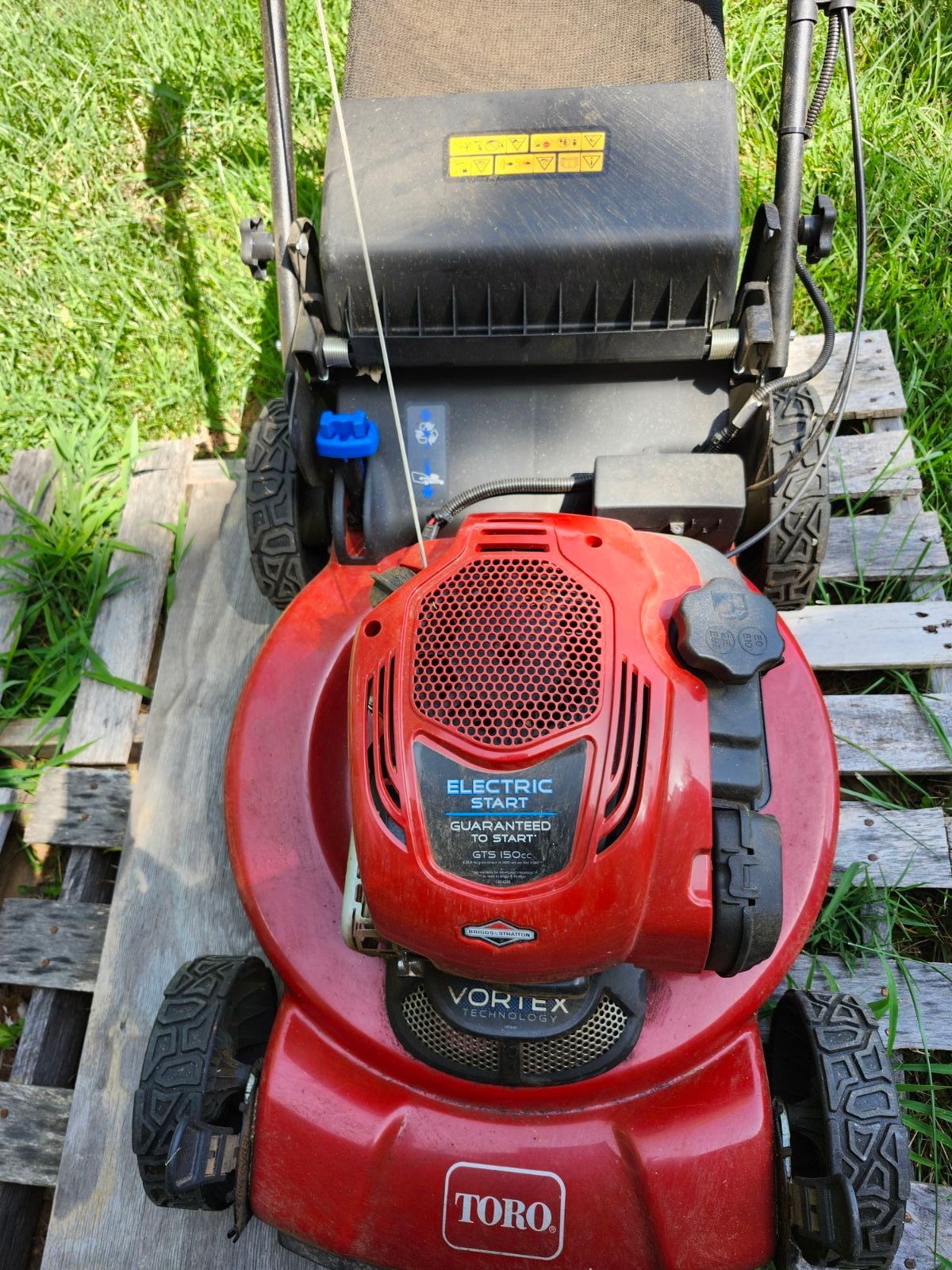 Barely Used Electric Start Mower