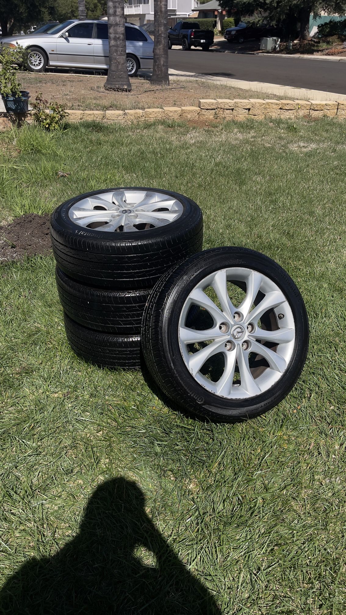 Mazda 3 2010 2.5l Rims + Tires 17in