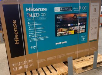 100U65QC 100” Hisense smart 4k Qled tv