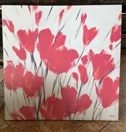 Red Poppy Canvas Print