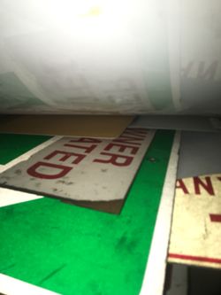 Assorted signs