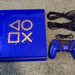 Ps4 Pro Limited edition Blue