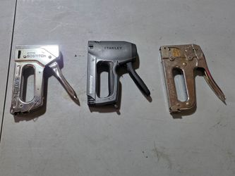 3 T50 staple guns