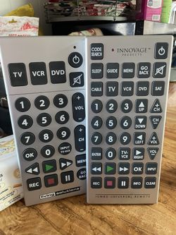 Two Giant Remote Controls ! Great stocking stuffers ! $5 for both ! 67th ave/Bell 