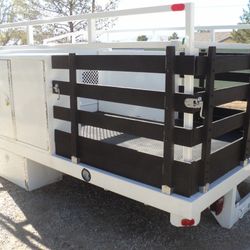 SAVE OVER-63% "IT'S ALL HERE"CONTRACTOR-FLAT-STAKE-UTILITY & CUSTOM RACK auto parts accessories