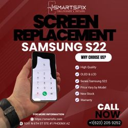 Samsung Galaxy S22 Screen Replacement Display | Premium & Aftermarket | OLED & LCD