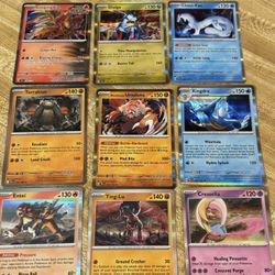 500 Pokémon Cards (Dialga,Ursaluna,Ting-Lu, Holos etc)