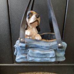 King Cavalier Spaniel In Duffle Bag 