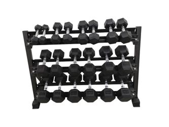 New Dumbbells Set 5-50 With Rack 