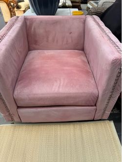 Pink couch