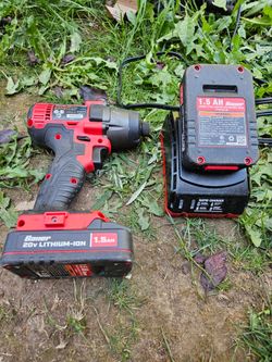BAUER 20V 1/4" IMPACTORIVER $50
