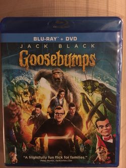 Goosebumps blu-ray dvd