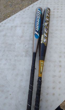 Pair of Easton Bats