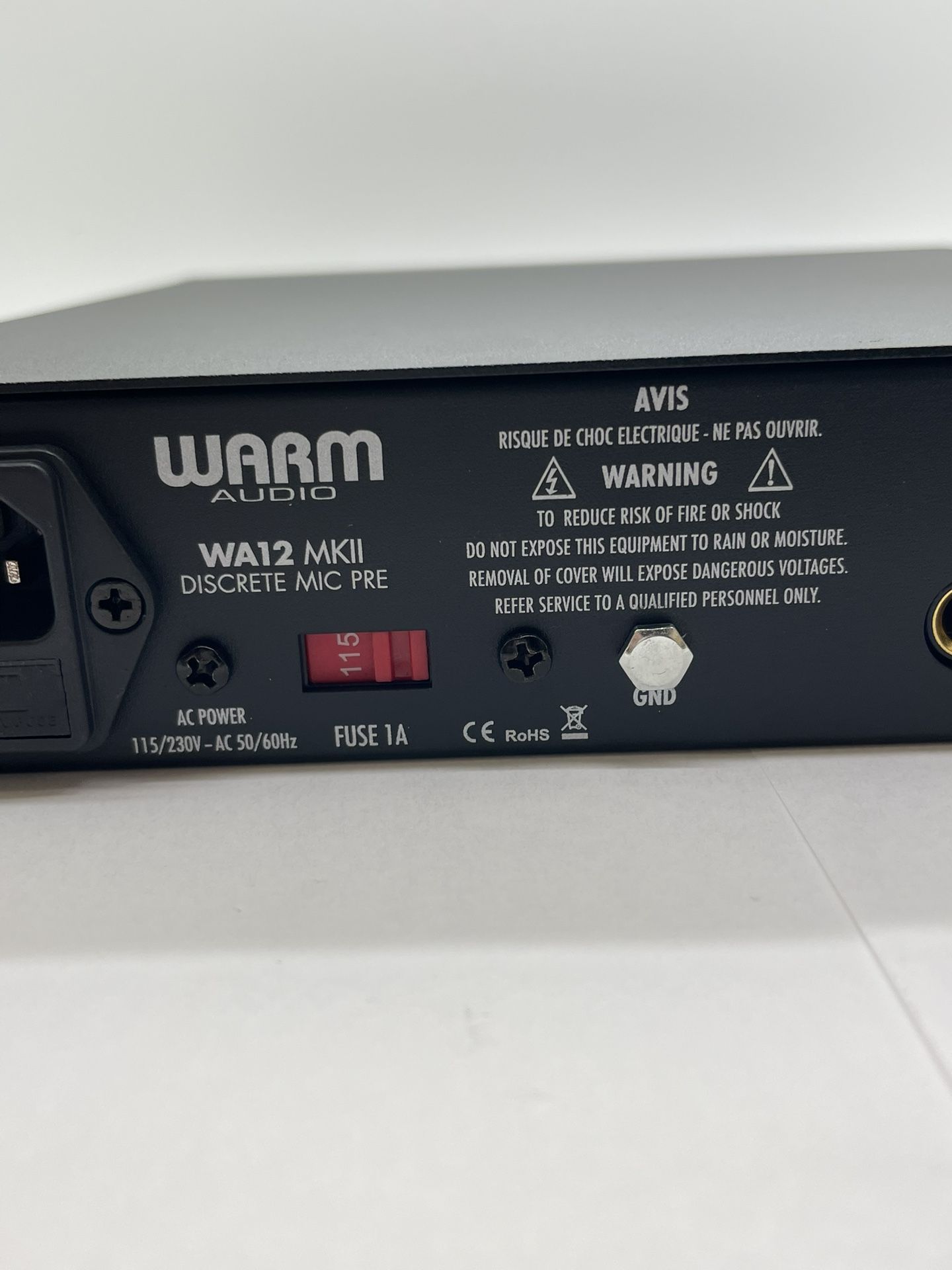 Warm Audio Amp