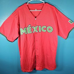 Mexico Away Baseball Jersey 