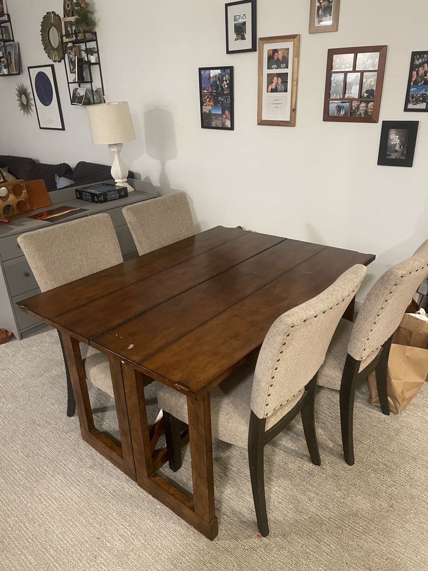 Dining Table And Dining Chairs