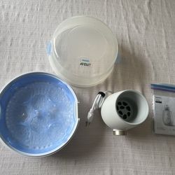 Philips AVENT Microwave Steam Sterilizer + Bottle warmer